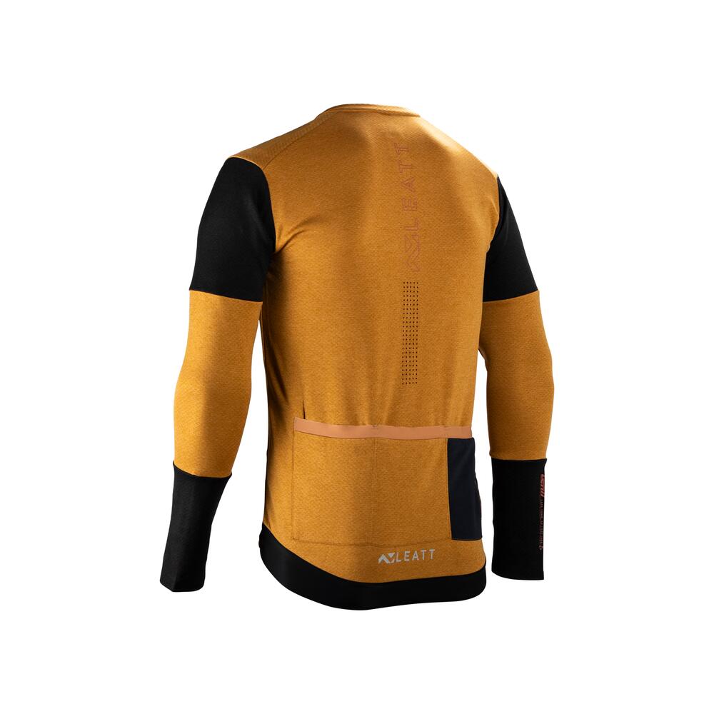 Camiseta MTB Trail 4.0 con tejido Yarn ligero Marrón Hombre 2/8