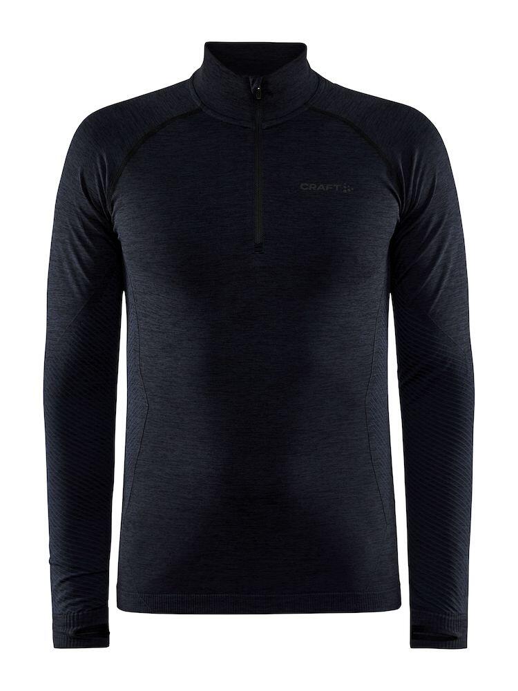 CRAFT CORE DRY ACTIVE COMFORT HALF ZIP BASELAYER MEN BLACK