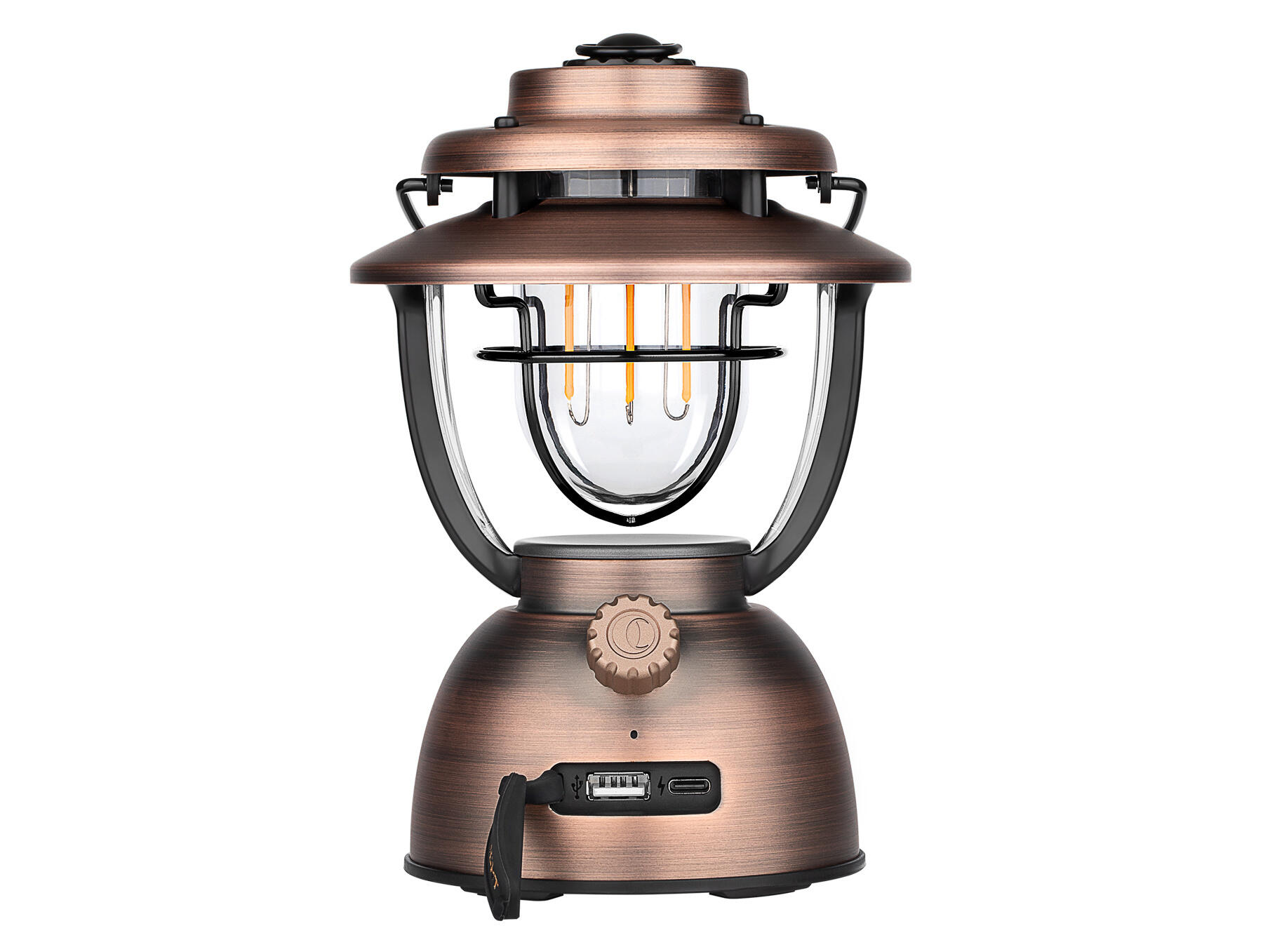 Olantern Classic 2 Pro – 300 lm LED Lantern, Vintage Copper, USB-C 7/7