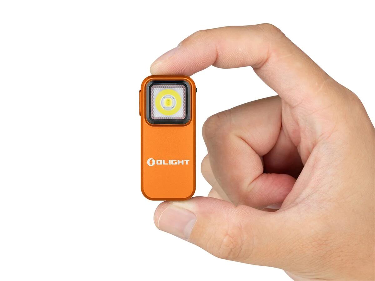 Linterna EDC de ángulo recto Oclip 300 lúmenes Naranja Olight 7/7