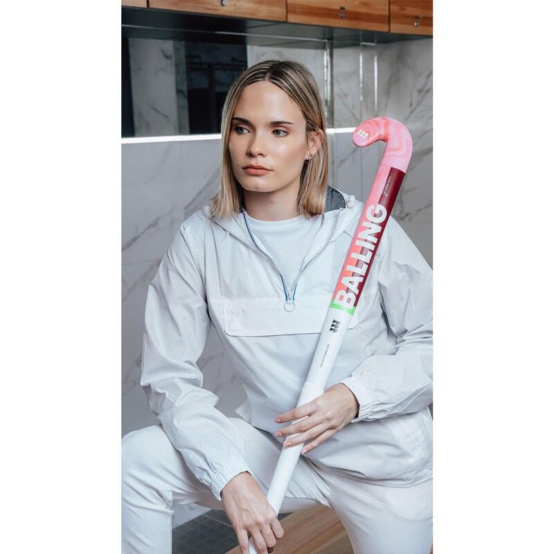 Crosă pentru hockey pe iarbă Junior 40 Probow Pink 34"