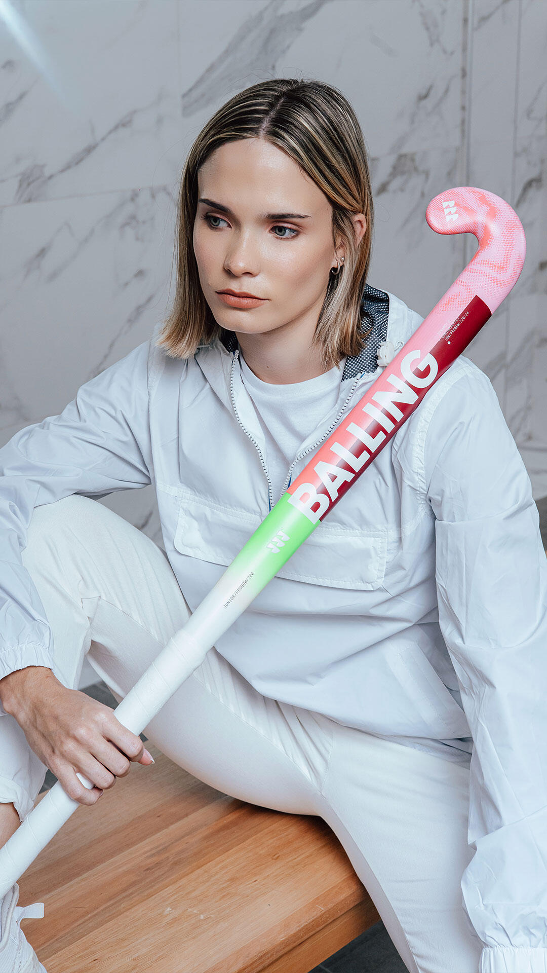 Crosse Hockey Sur Gazon Junior 25 Probow Pink 37.5" 4/7
