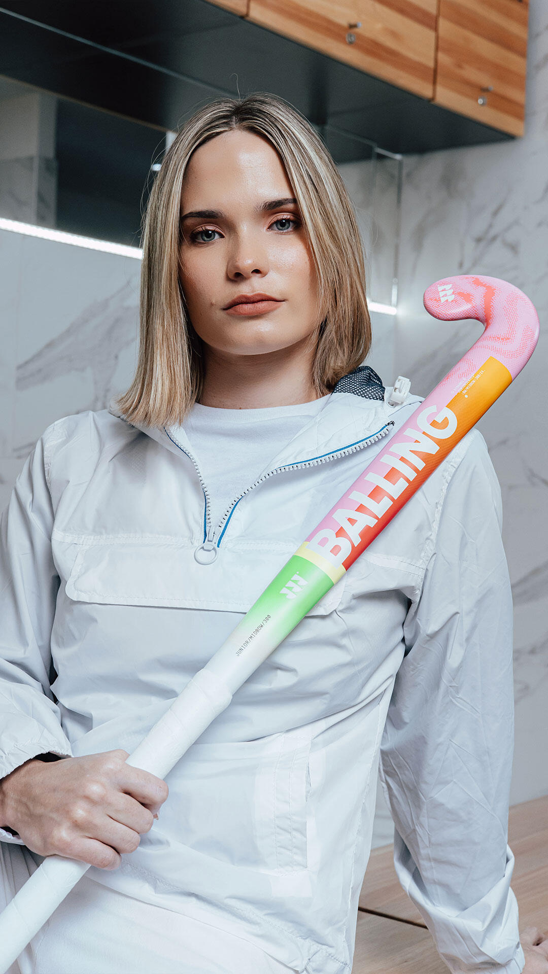 Crosse Hockey Sur Gazon Junior 10 Midbow Pink 30" 4/7