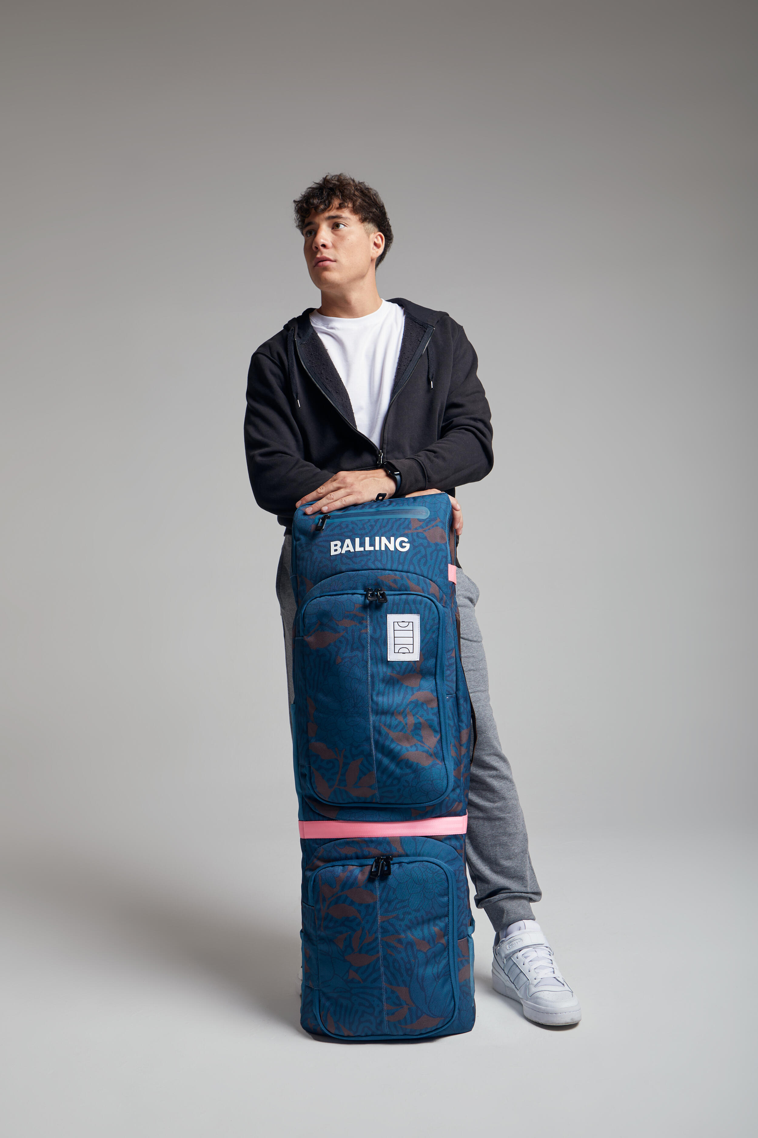 Housse Hockey Sur Gazon Alter1 Large Stickbag Peacock 4/7