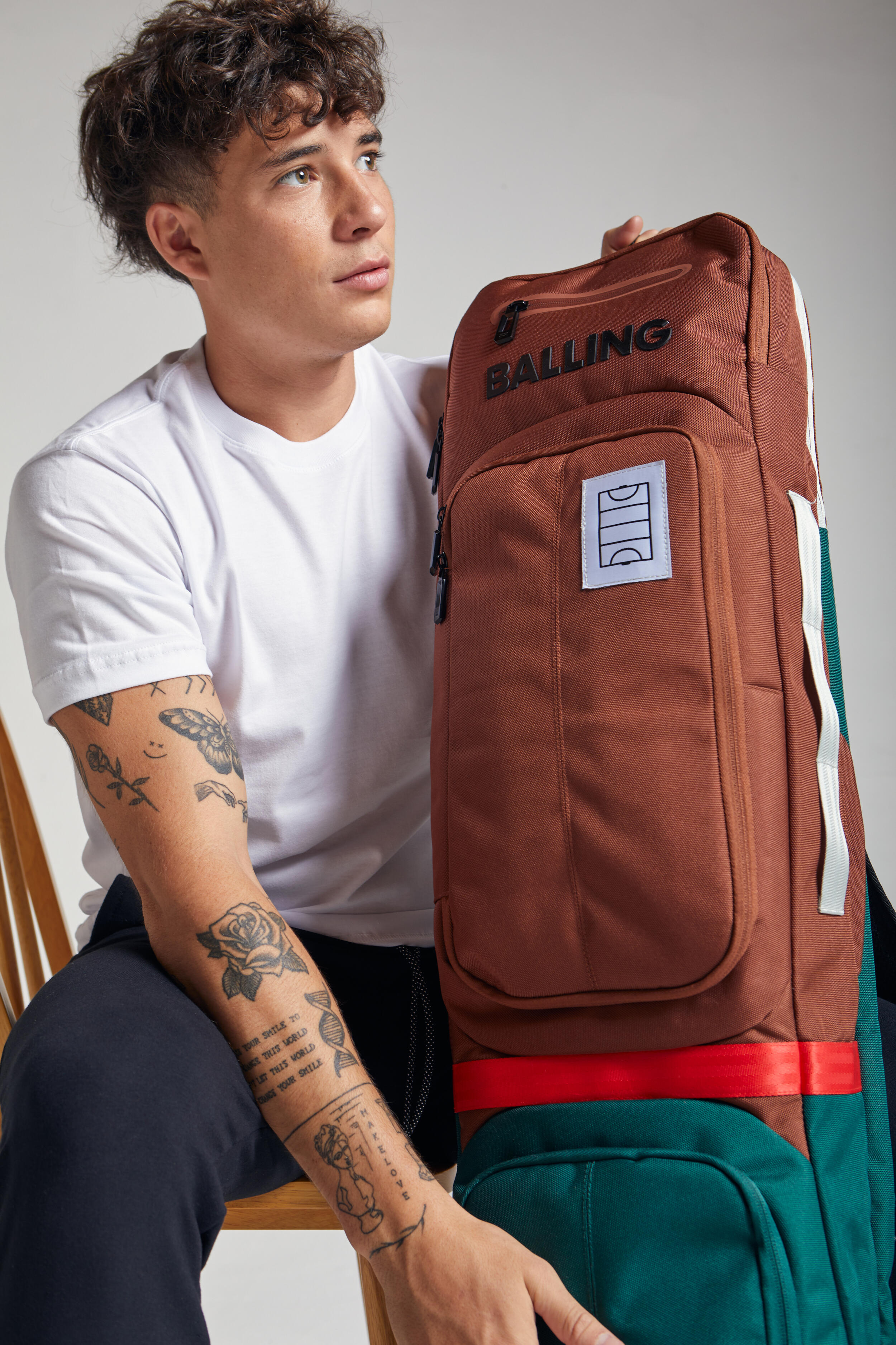 Field Hockey Medium Stickbag Brown 6/7