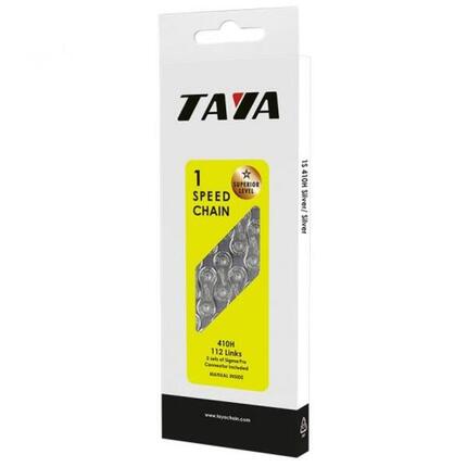 Elegante Taya ketting 410H van zilver