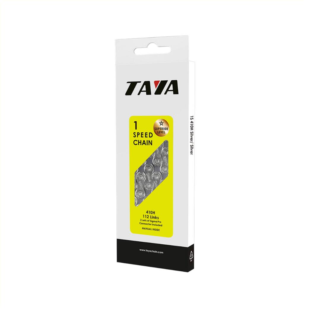 TAYA Taya ketting 410H 1/2x1/8 - Zwart, 112 schakels