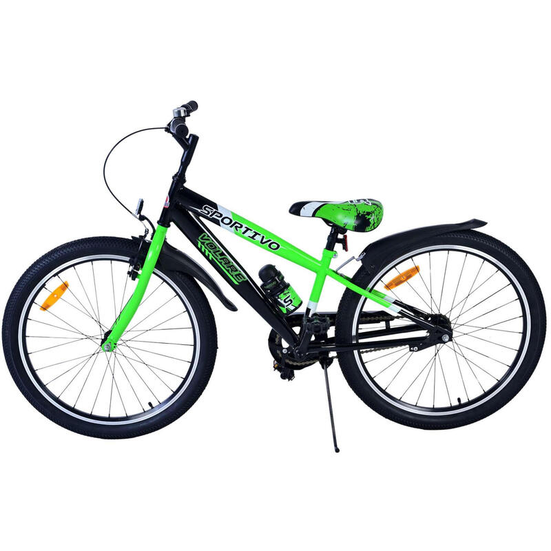 Volare Sportivo Child's Bike Boys 24 pouces vert noir