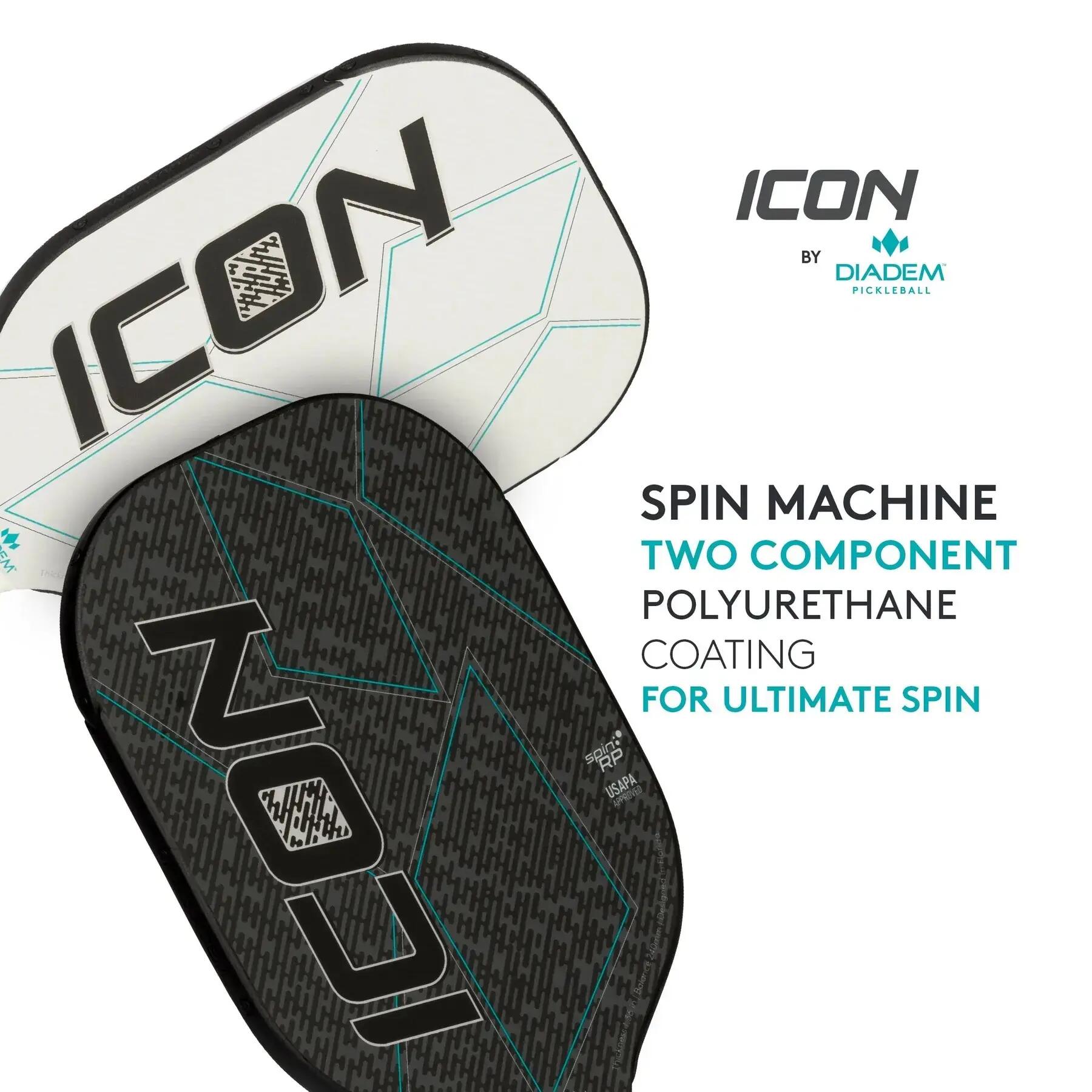 Icon Lite pickleball ütő - Black 2/2