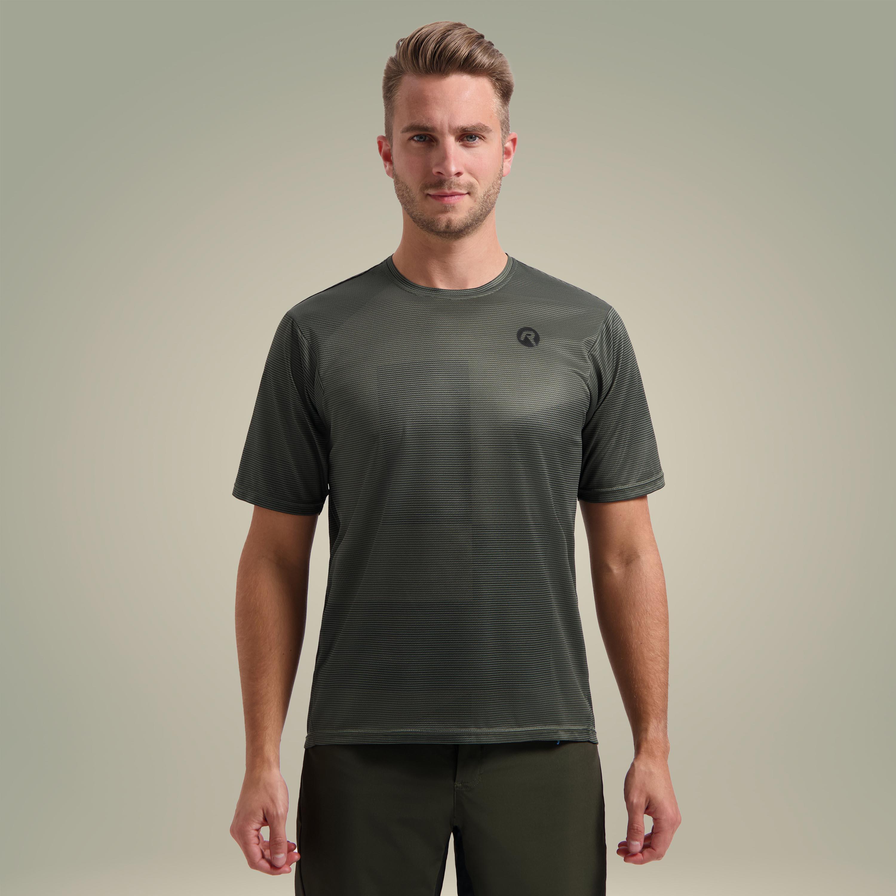 Rogelli - Maillot Manches Courtes Velo Vtt Homme - Adventure Core - Maillot Manches Courtes - Noir|vert - 52 2xl - Decathlon