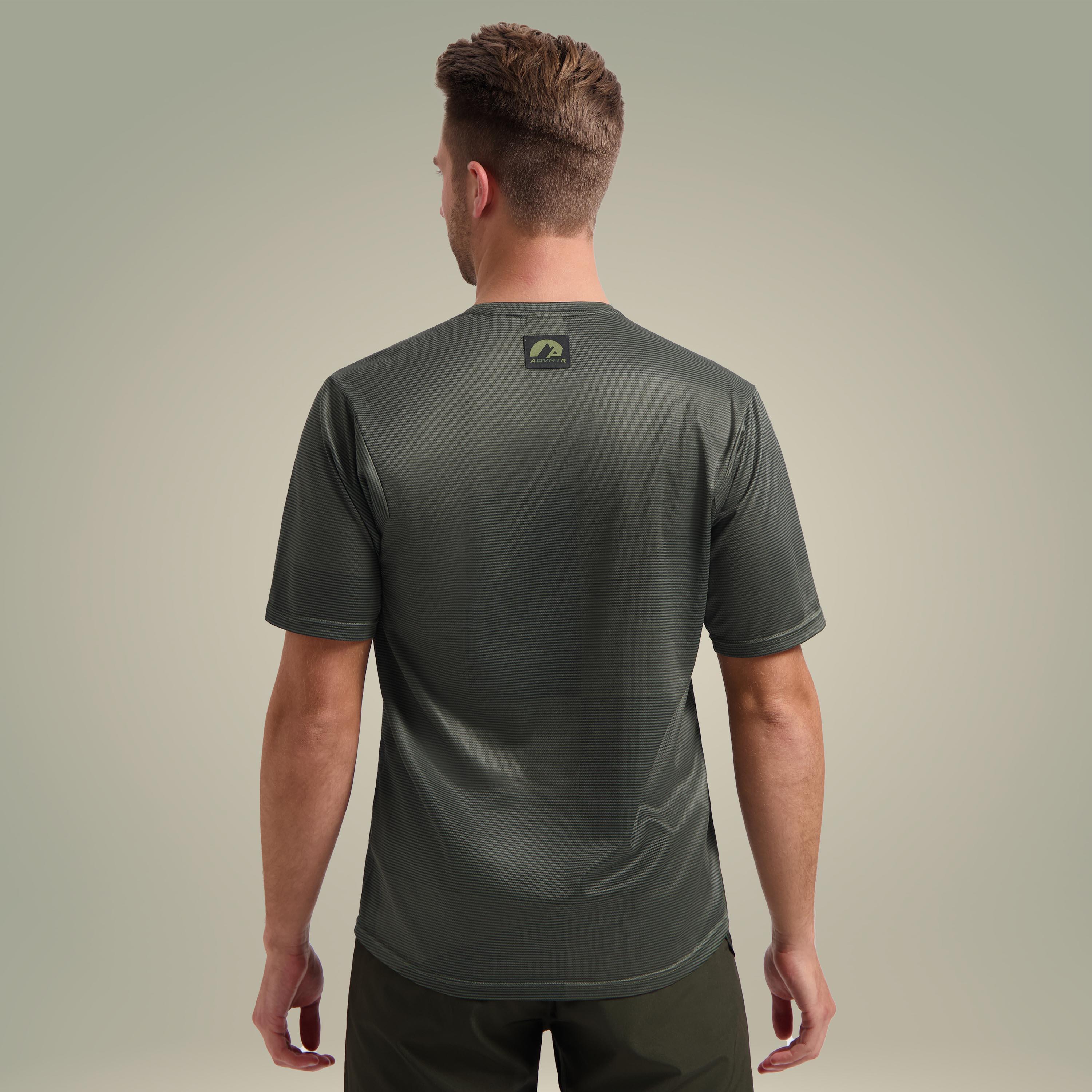 Fietsshirt Heren Korte Mouwen Mountainbike Shirt MTB Adventure