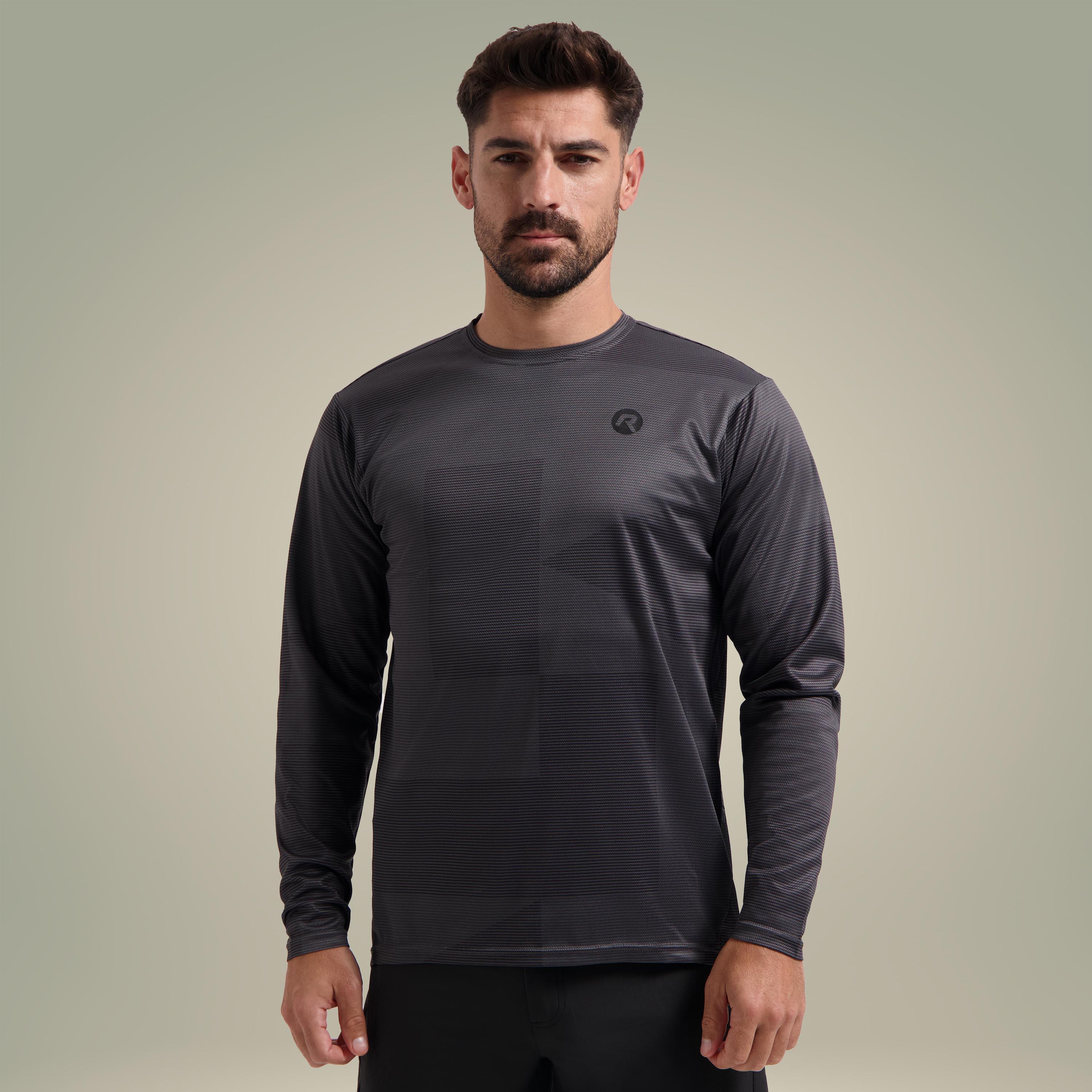 Rogelli - Maillot Manches Longues  Velo Vtt Homme - Adventure Core - Maillot Manches Longues - Gris - 56 3xl - Decathlon