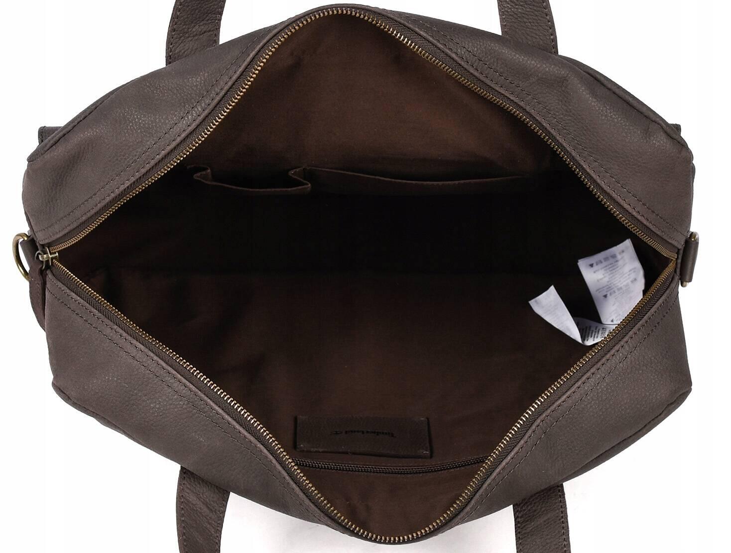 Miejska skórzana torba podróżna na ramię Timberland Briefcase 5/7
