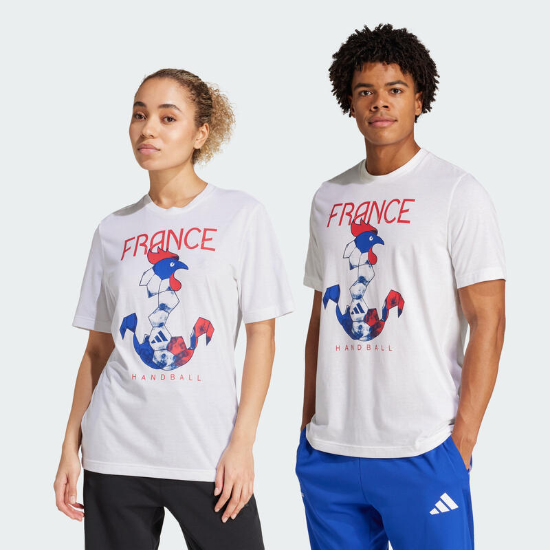 T-shirt graphique de handball Climacool France