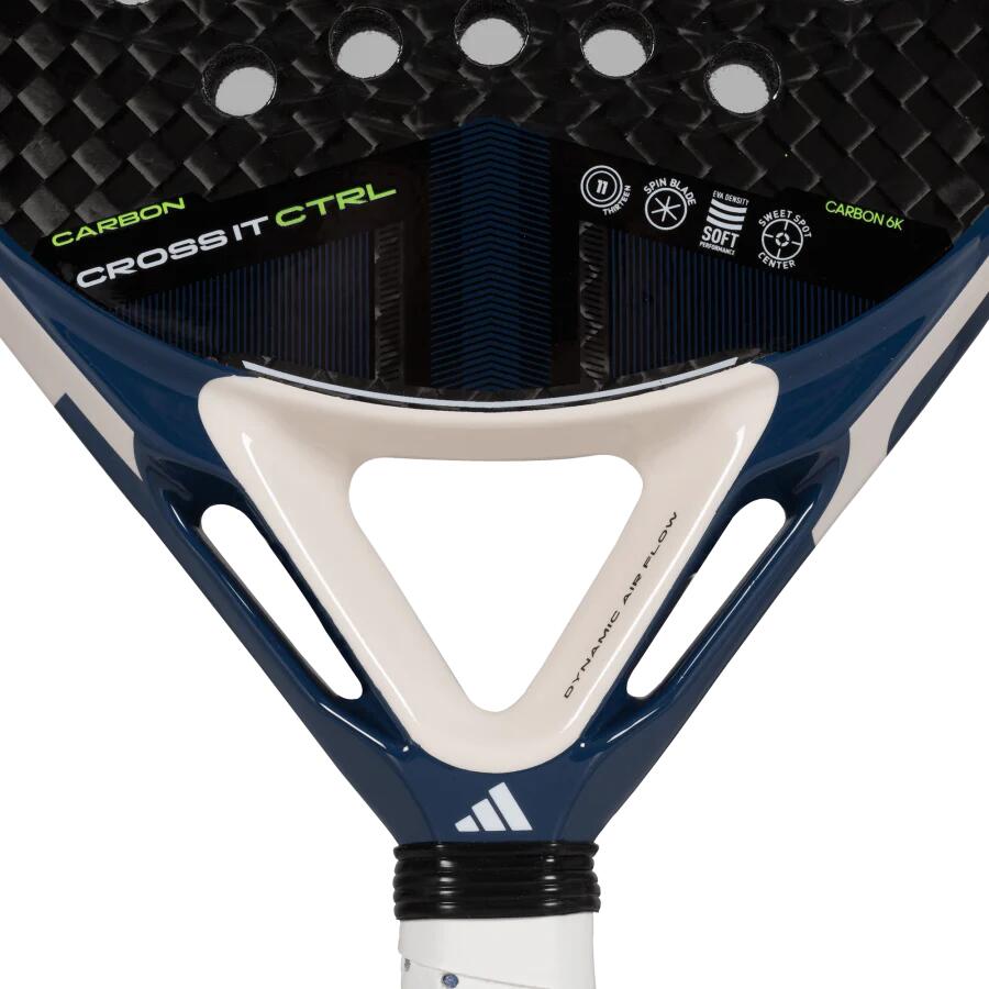 Adidas Cross IT Carbon CTRL 3.4 Padel Racket - 2025 - BLUE 5/7