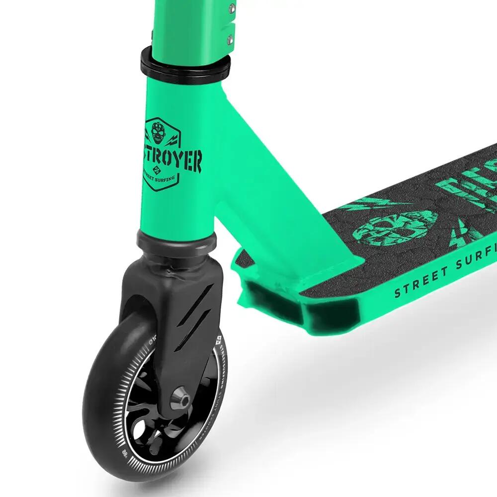 Street Surfing Destroyer V2. Crack Zöld Roller 2/5