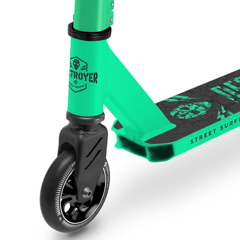 Street Surfing Destroyer V2. Roller - Crack Green