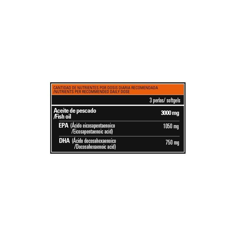 Omega 3 con 35% EPA y 25% DHA | 90 Cápsulas blandas | Podium 2/3