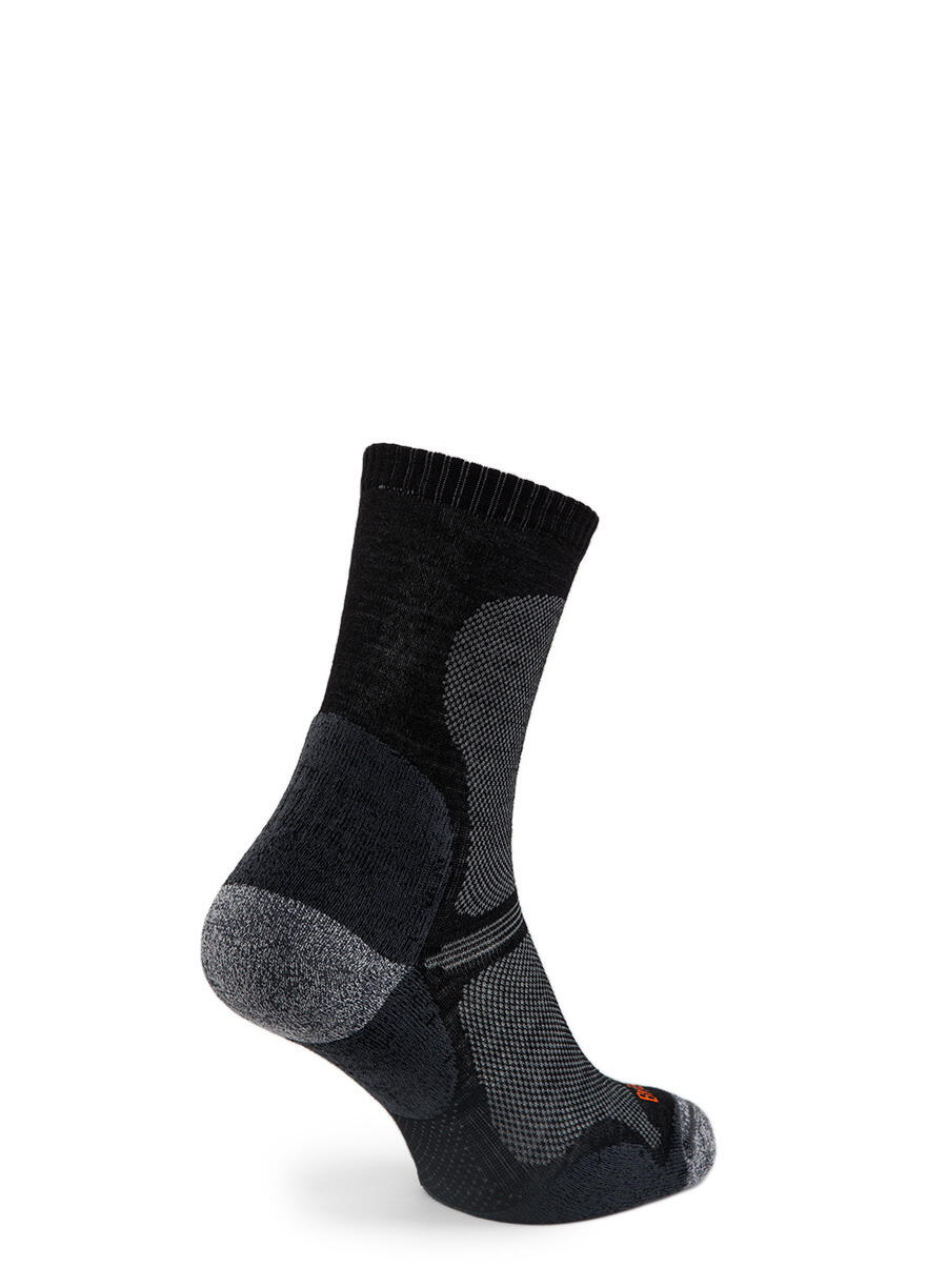 Bridgedale Hike Ultralight T2 Merino Crew - Zwart - Heren(44/47) 5/7