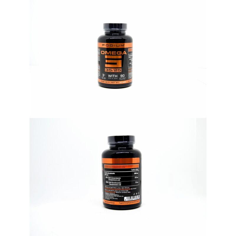 Omega 3 con 35% EPA y 25% DHA | 90 Cápsulas blandas | Podium 3/3
