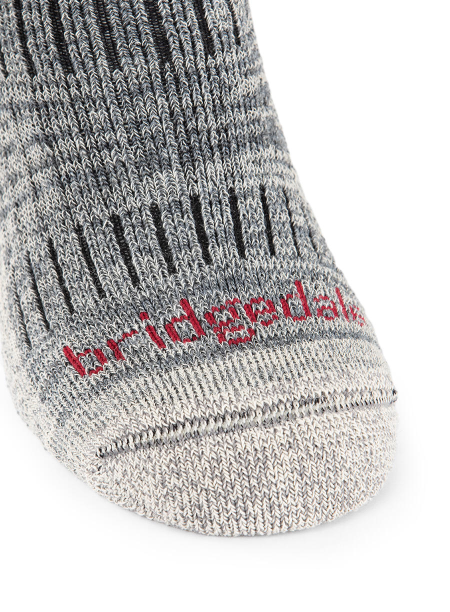 Bridgedale - Chaussettes de marche en laine d'épaisseur moyenne pour hommes 6/7