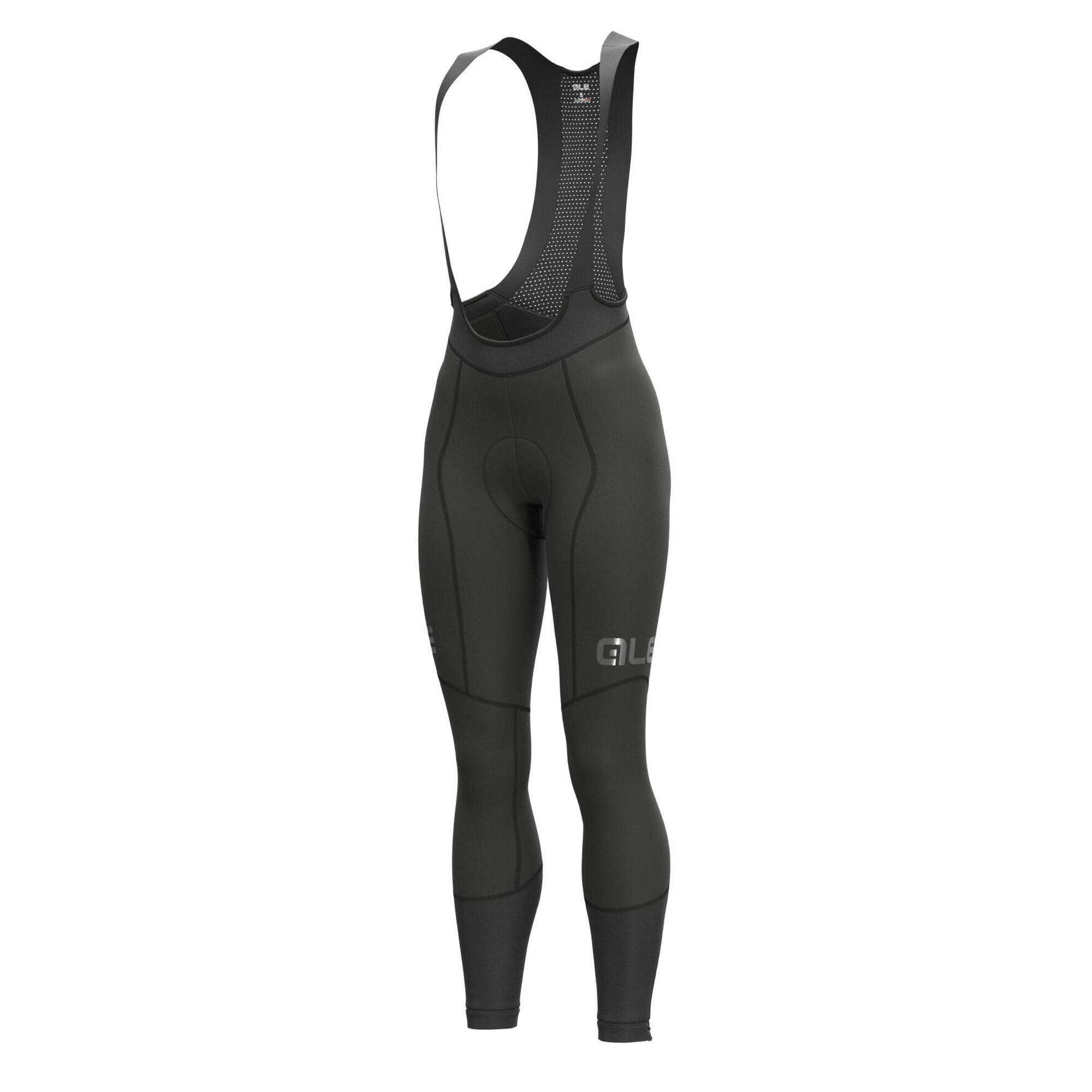 Alé Cycling - Pantalon - R-ev1 Blizzard - Collant De Vélo Avec Bretelles - Noir - 42 M/l - Decathlon