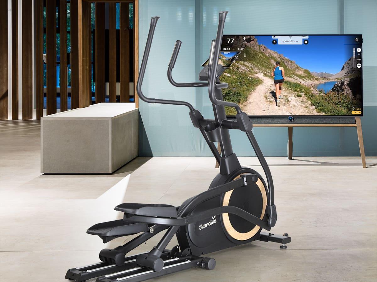 Vélo elliptique connecté Carbon P25-G - Inertie 25 kg - pliable - Auto alimenté 6/7