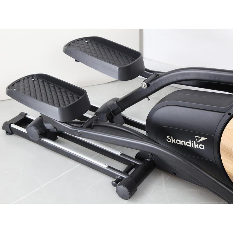 Elliptique Connecté Bluetooth Vélo Elliptique Skandika Carbon P25