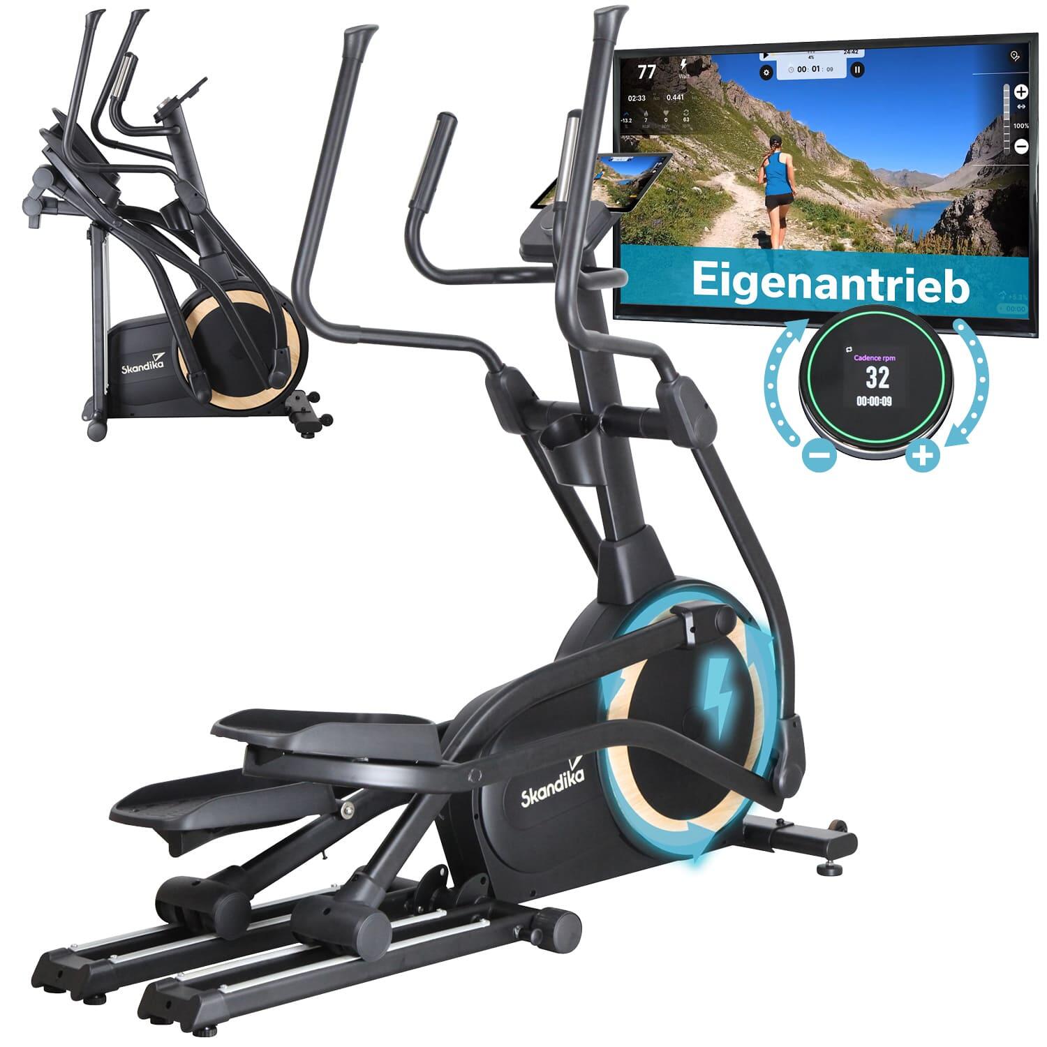 Vélo elliptique connecté Carbon P25-G - Inertie 25 kg - pliable - Auto alimenté 2/7