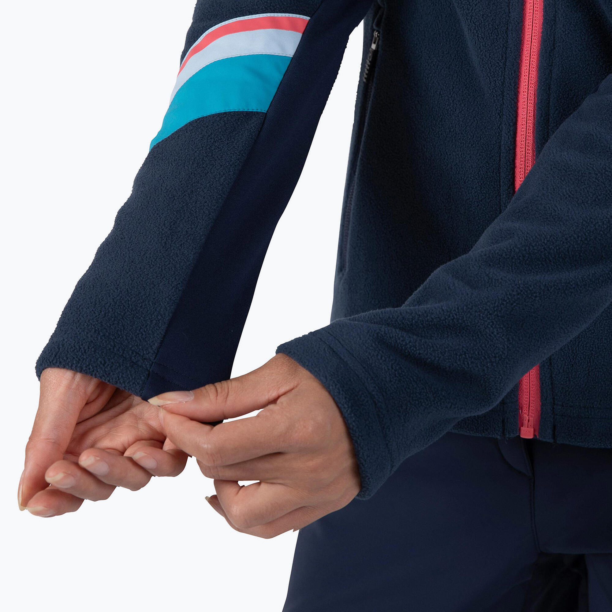 Casaco feminino Rossignol Strawpile Fleece Fz 4/5