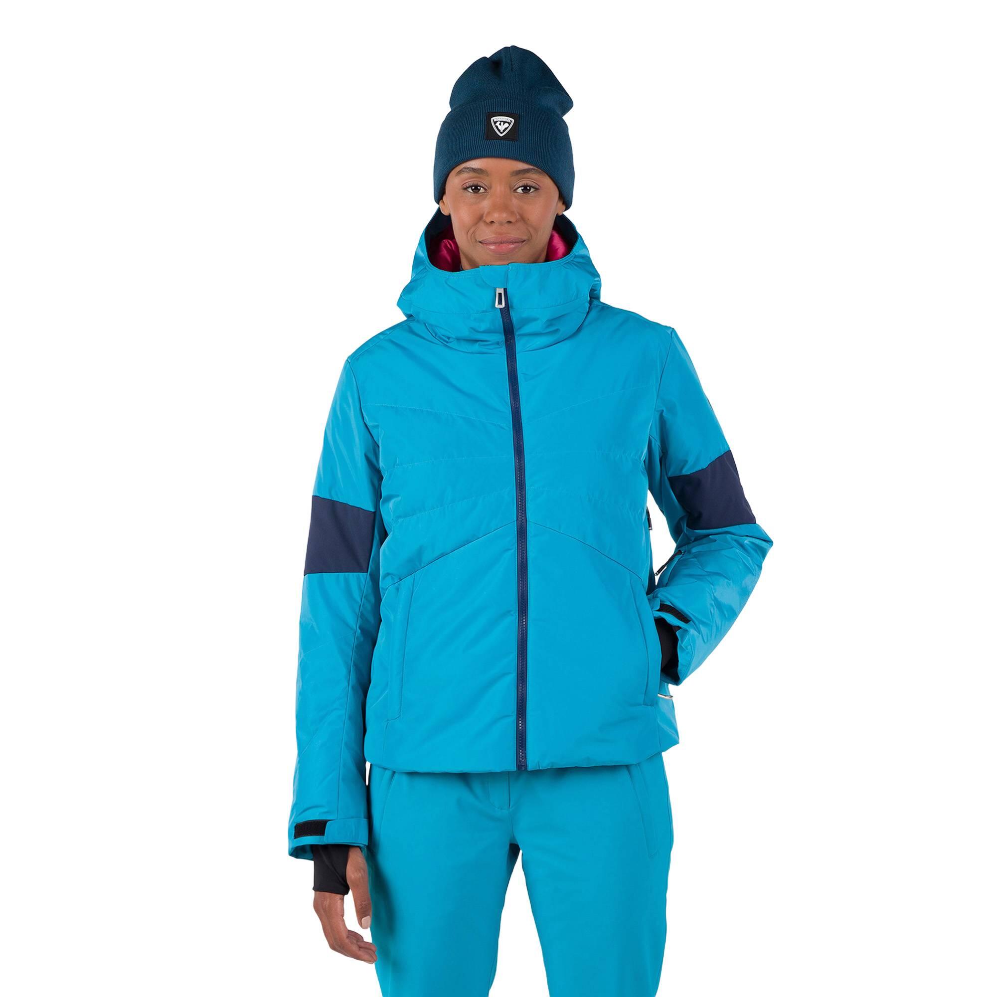 Rossignol - Veste De Ski Femme Rossignol Wispile Puffy - Blouson - Bleu - 40 M - Decathlon