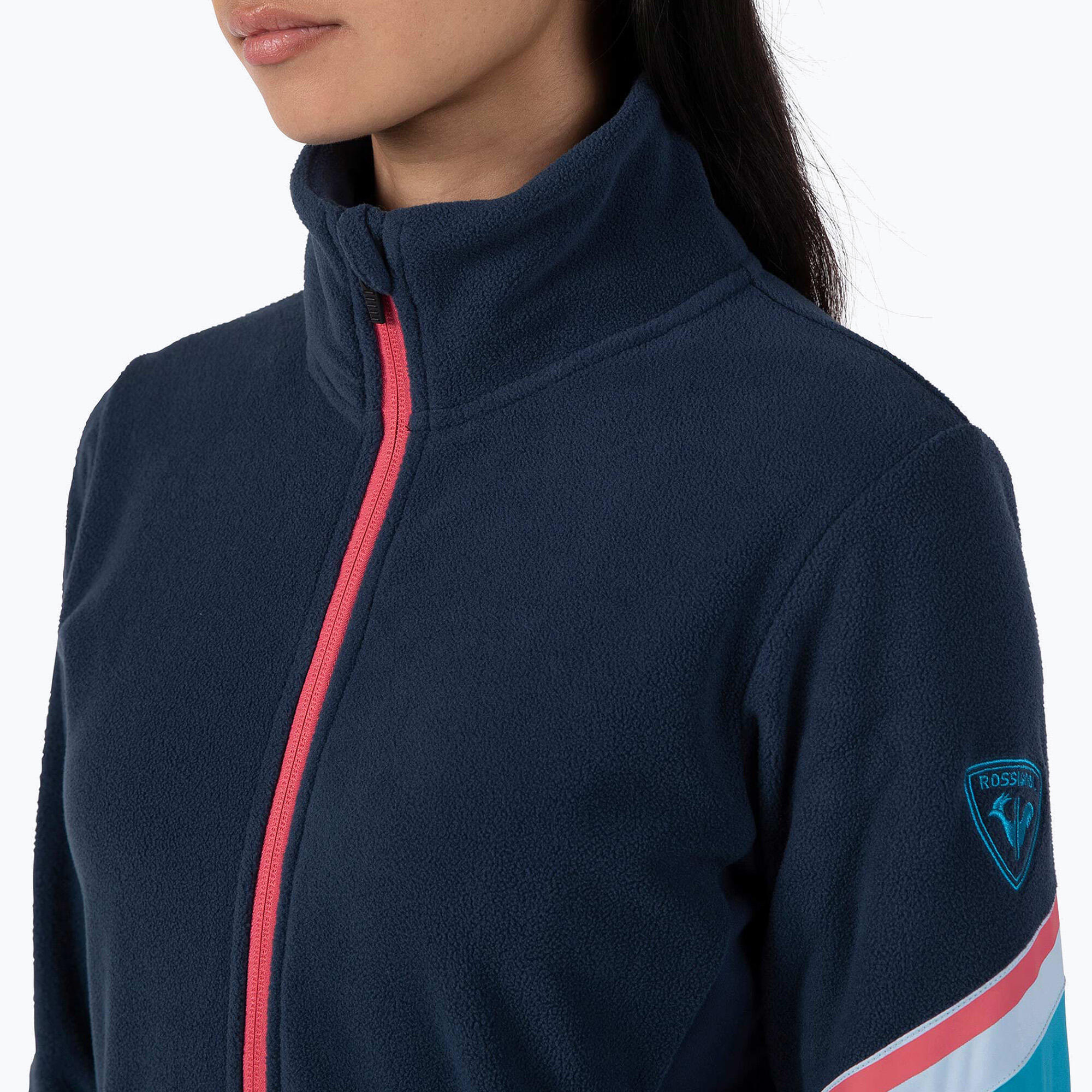 Casaco feminino Rossignol Strawpile Fleece Fz 5/5