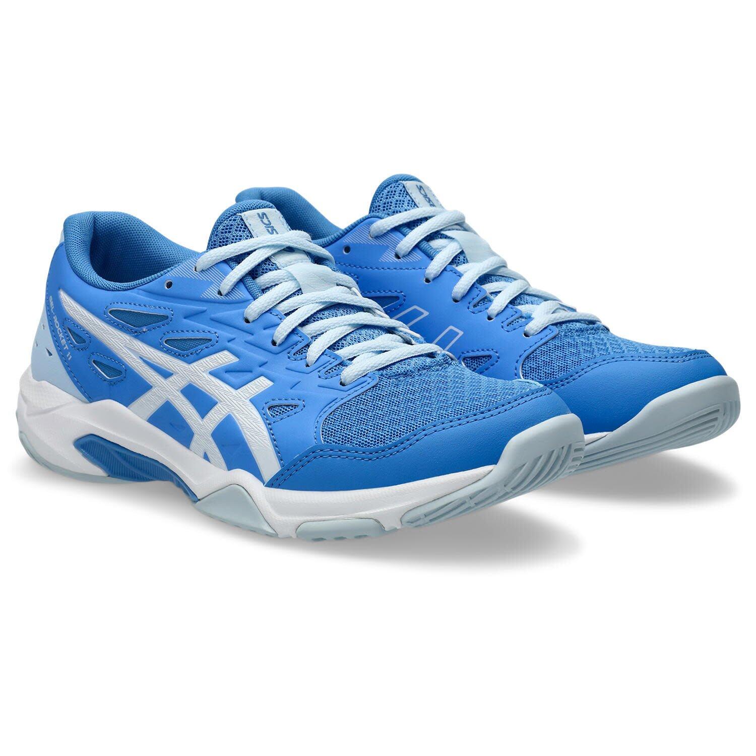 Sport En Salle Femme - ASICS Gel Rocket 11 W - Blue Coast/White 2/7