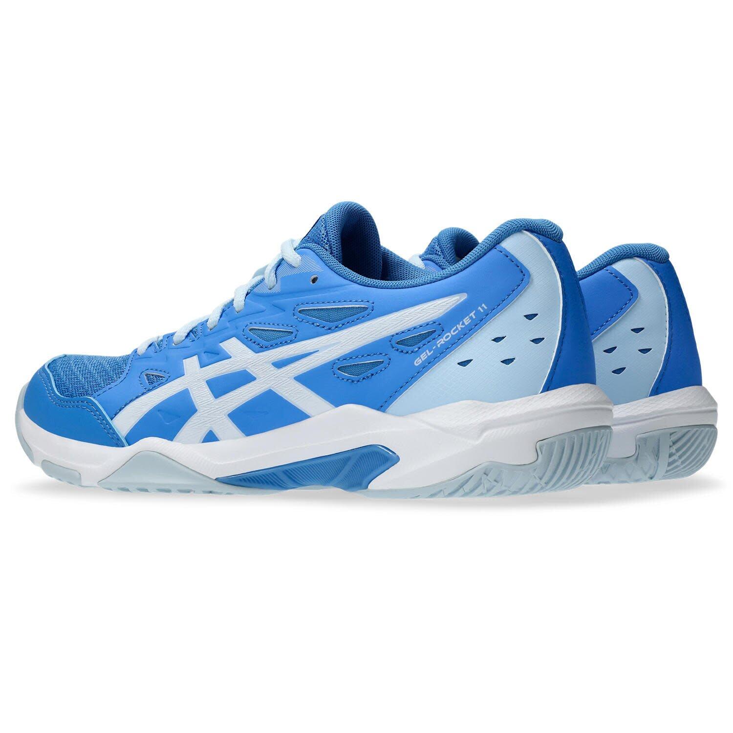 Sport En Salle Femme - ASICS Gel Rocket 11 W - Blue Coast/White 4/7