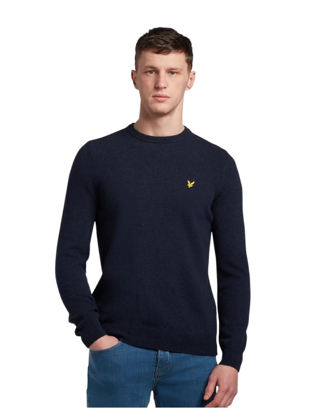 Jersey y sudadera para Hombre Lyle & scott Kn921vf Marino 2/5