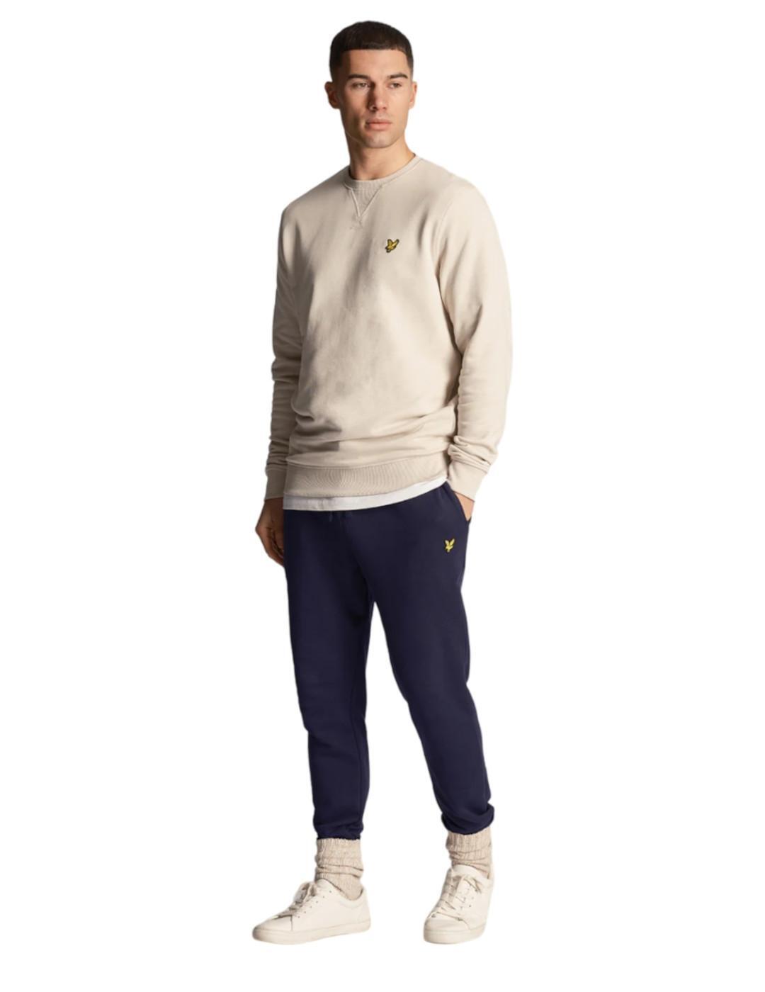 Jersey y sudadera para Hombre Lyle & scott Ml424vog Beige 3/4