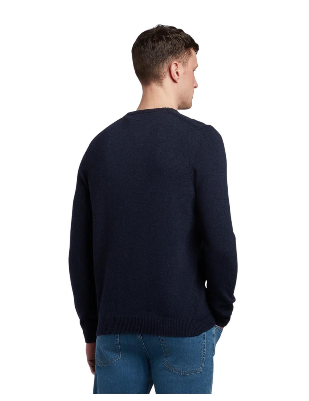 Jersey y sudadera para Hombre Lyle & scott Kn921vf Marino 4/5