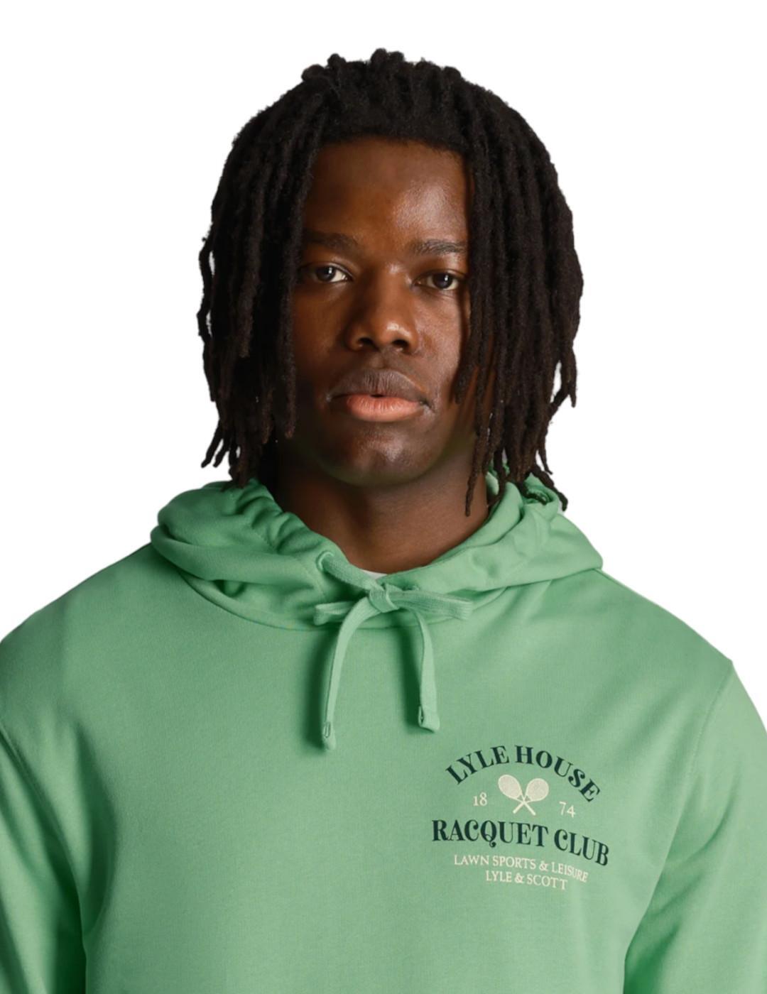Jersey and sweatshirt for Men Lyle & Scott Racquet club Green 5/5