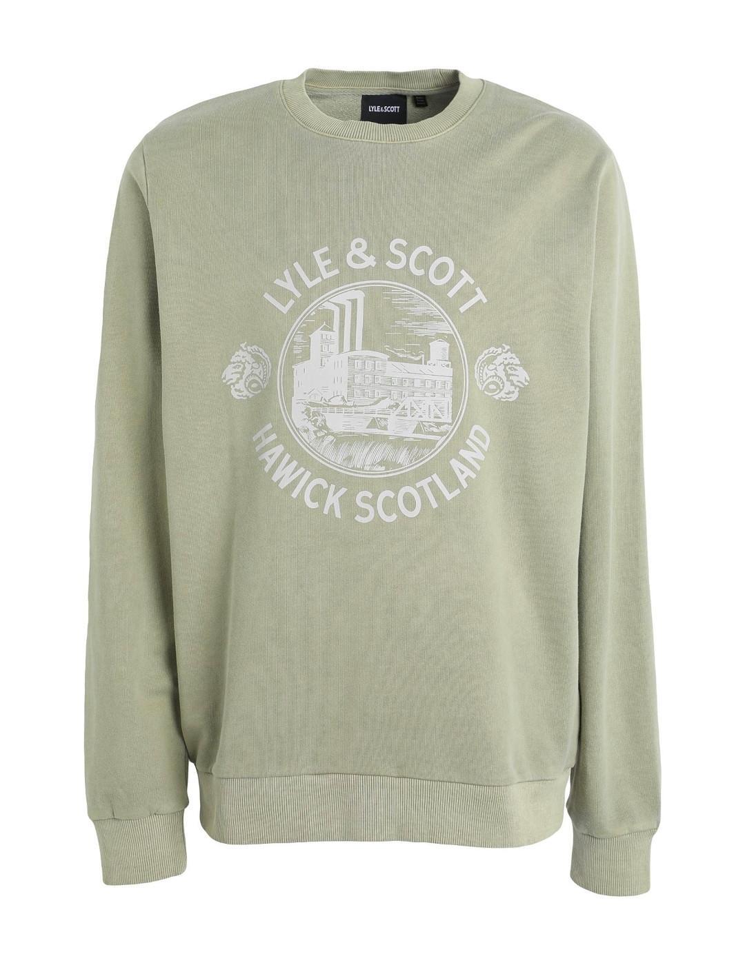 Jersey y sudadera para Hombre Lyle & scott  hawick  Verde 4/4