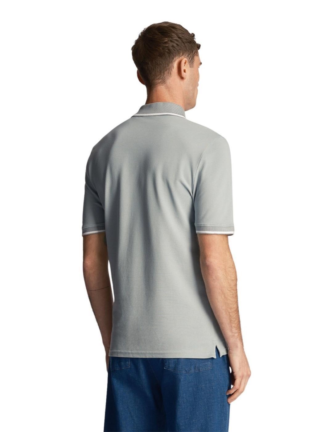 Sailing polo, Men's shirts Lyle & Scott Sp1524vog Blue 3/3