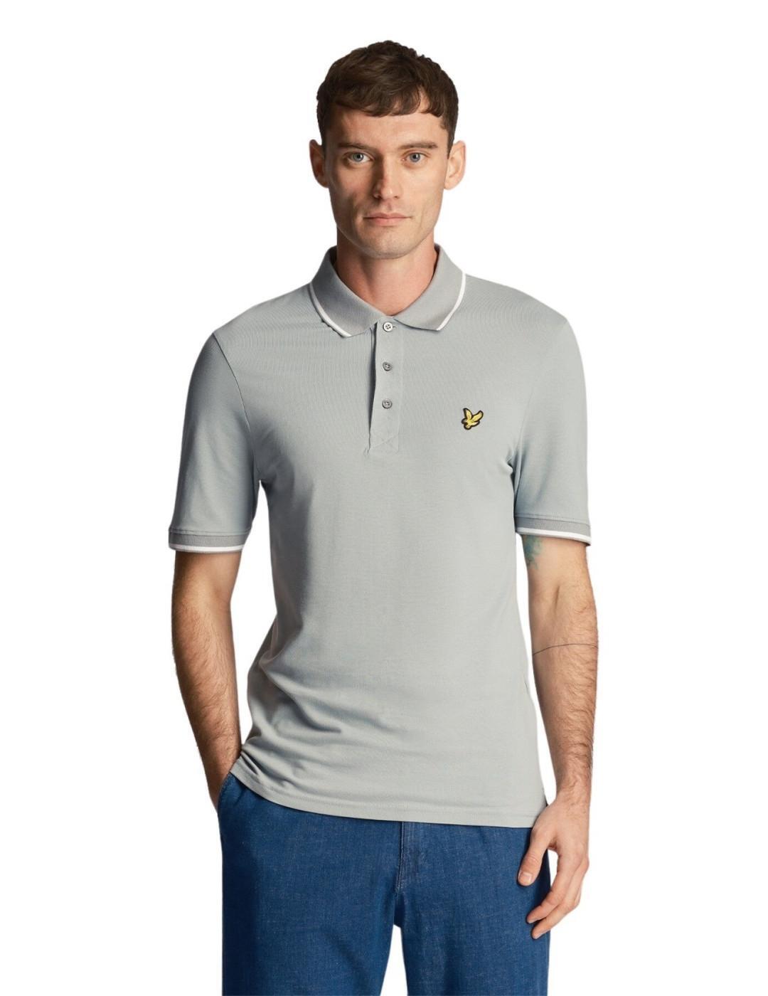 Sailing polo, Men's shirts Lyle & Scott Sp1524vog Blue 2/3