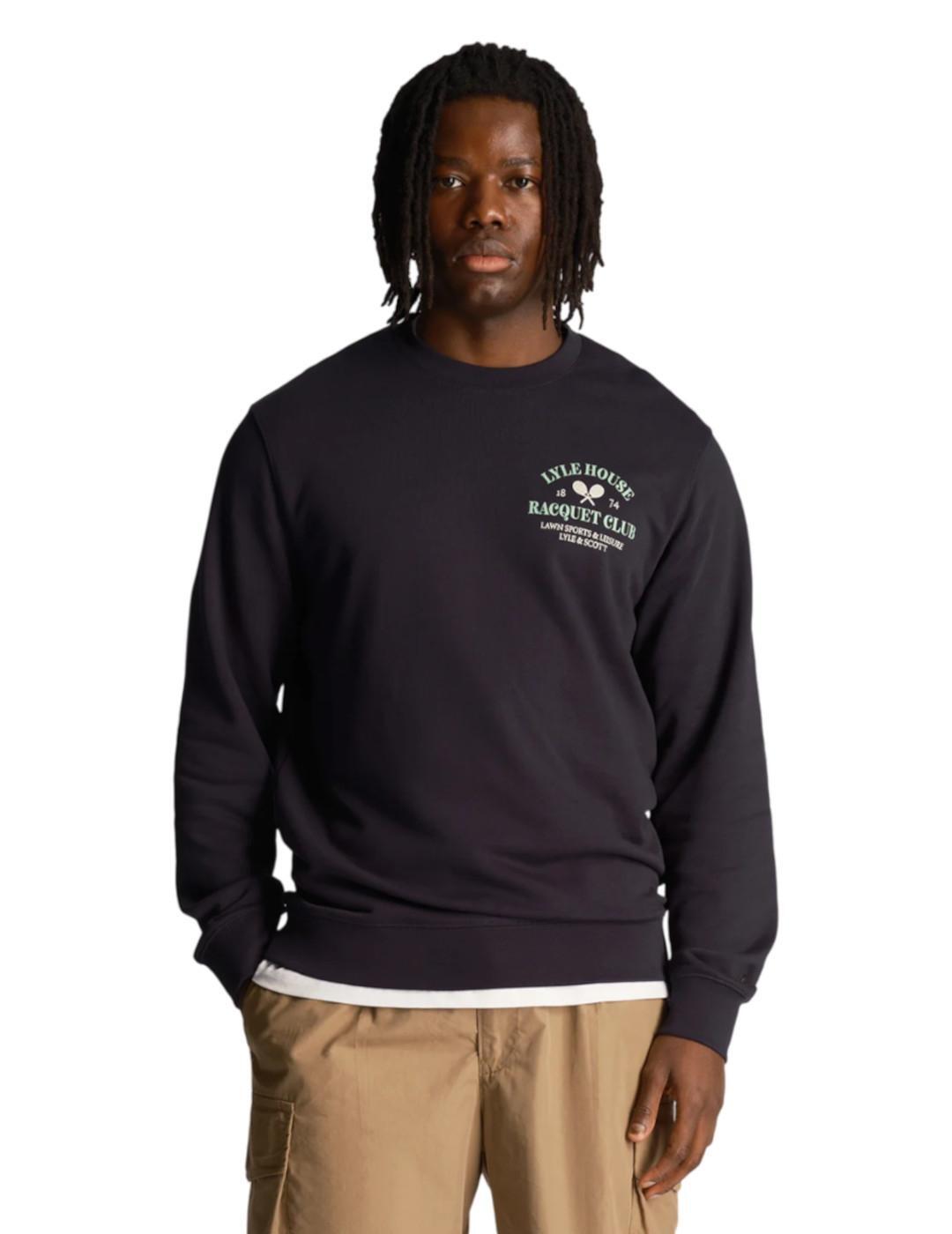 Jersey y sudadera para Hombre Lyle & scott Racquet club Marino 2/5