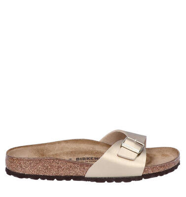 BIRKENSTOCK Sandalen Birkenstock Madrid BF gold. schmale Weite