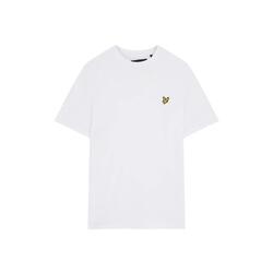T-shirt à manches courtes pour homme Lyle & Scott Plain Blanc