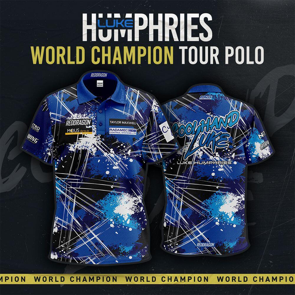 Turnajový dres Luke Humphries World Champion Tour Polo 2/2