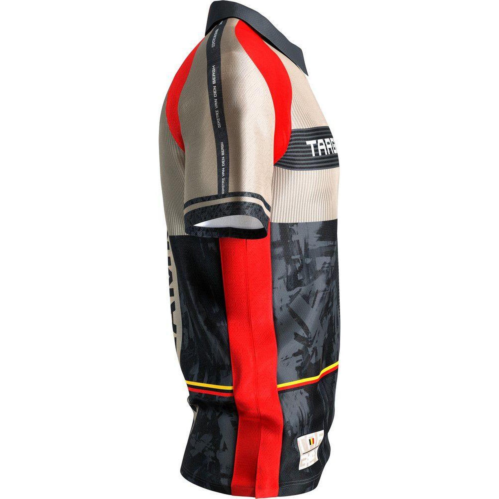 Tricou darts TARGET Playing Shirt Dimitri Van Den Bergh 2025