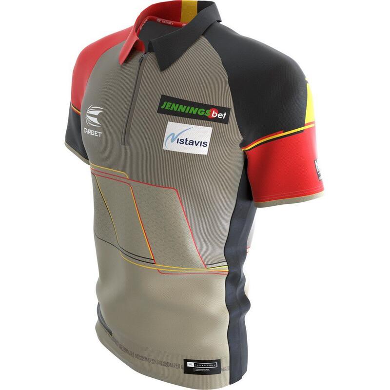 Tricou darts TARGET Coolplay Dimitri Van Den Bergh