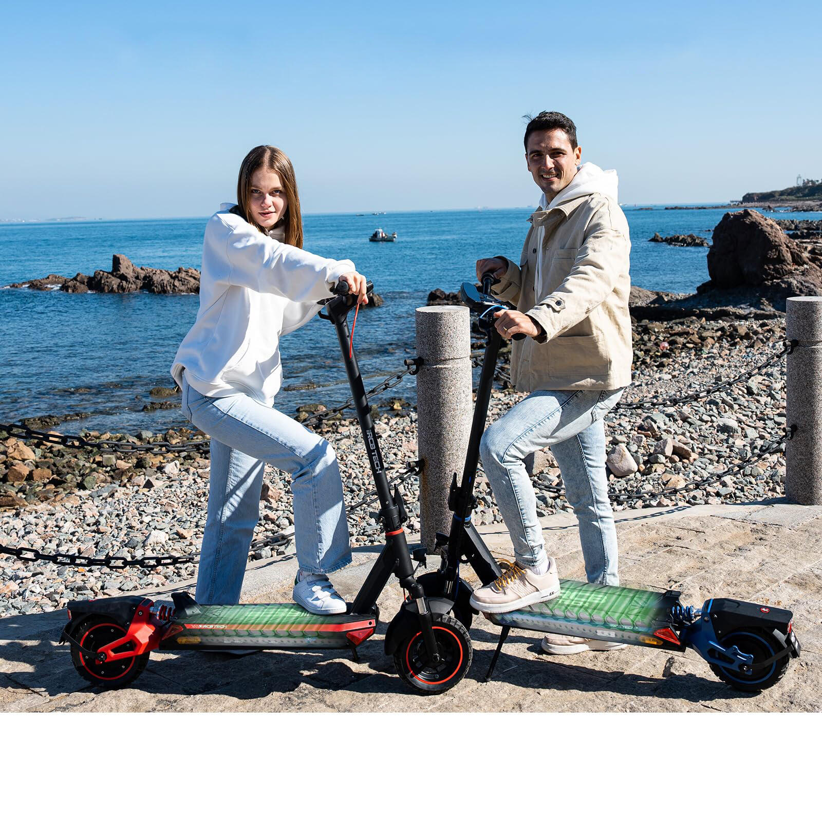Trottinette Électrique Pliable Adulte 500W 16.8Ah avec APP - RCB-R10S 7/8