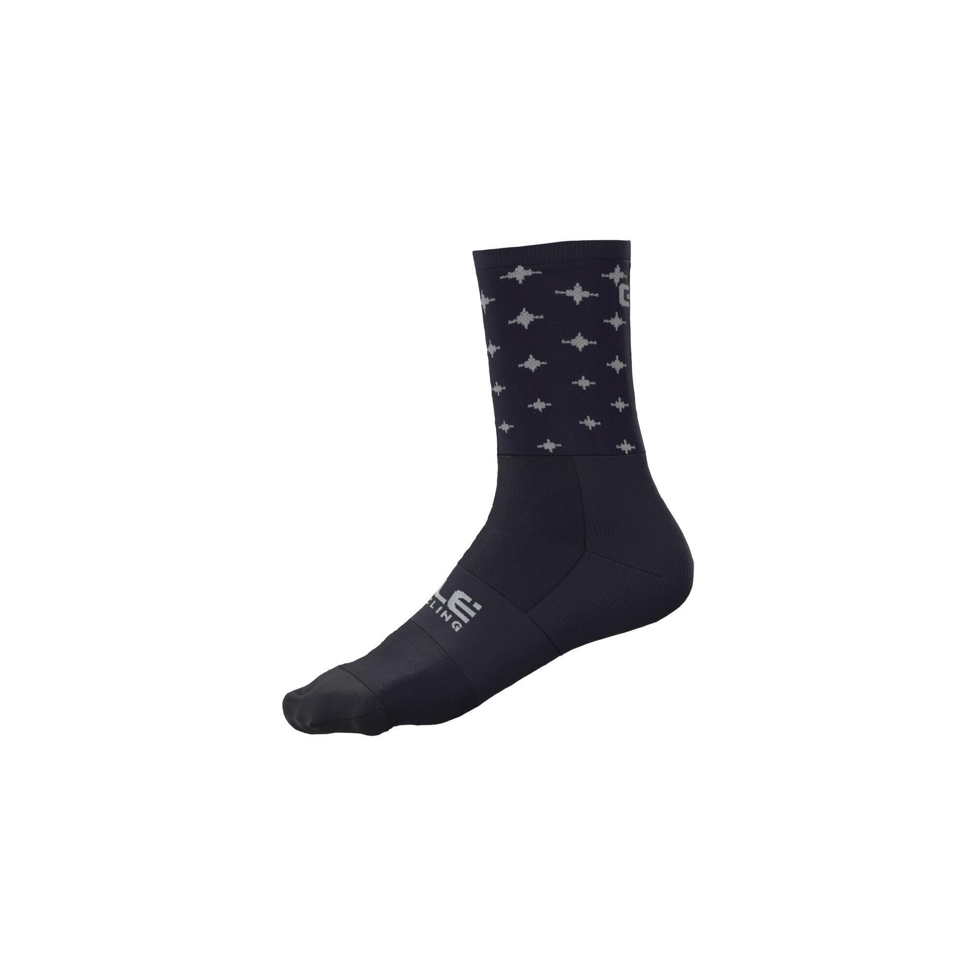 Alé Cycling - Ale Chaussettes Stars - Chaussettes - Blanc|bleu - 35/38 - Decathlon