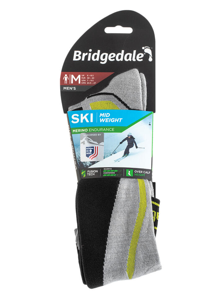 Skarpety narciarskie męskie Bridgedale Midweight Merino Performance
